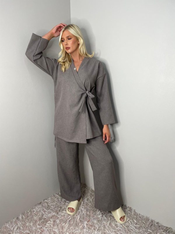 V-Neck Two Piece Co-Ord Set - Image 6
