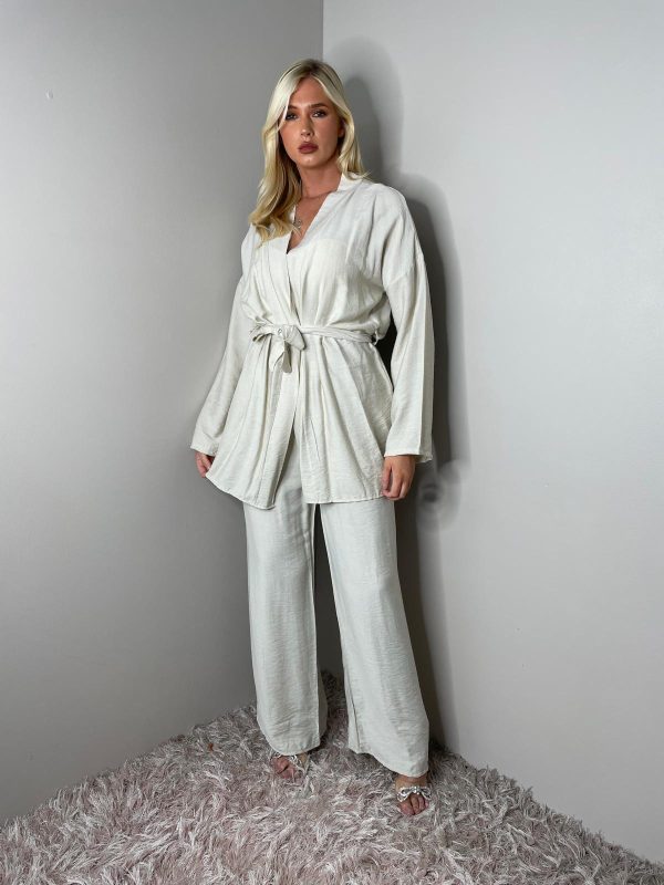 Two Piece tie waist co-ord set - Image 5