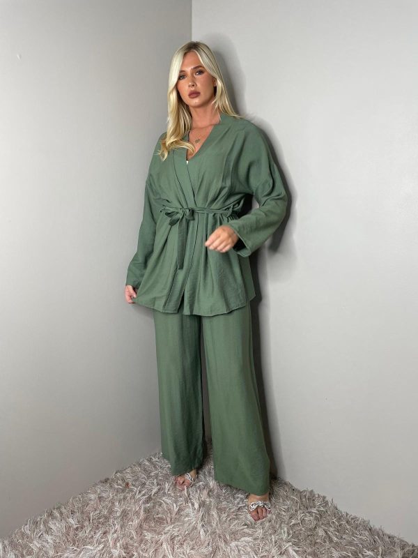 Two Piece tie waist co-ord set