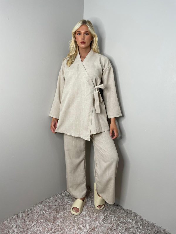 V-Neck Two Piece Co-Ord Set - Image 8