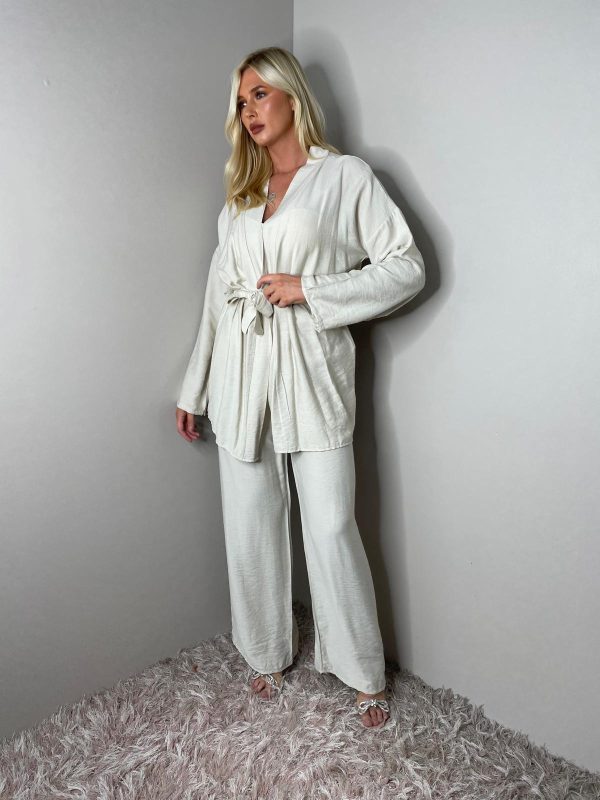 Two Piece tie waist co-ord set - Image 4