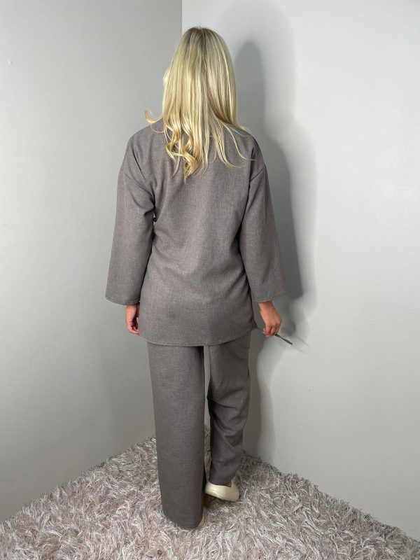 V-Neck Two Piece Co-Ord Set - Image 7