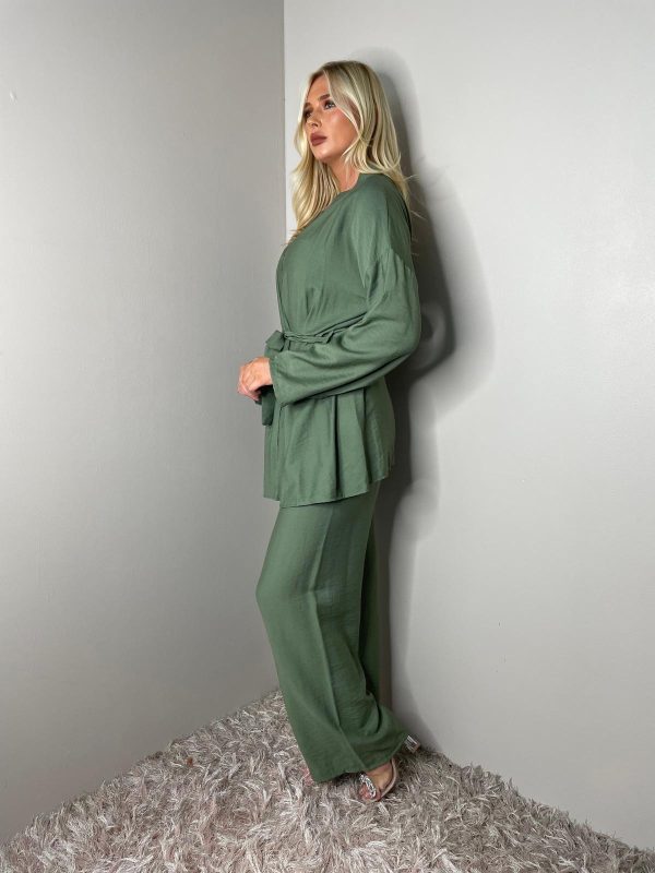 Two Piece tie waist co-ord set - Image 8