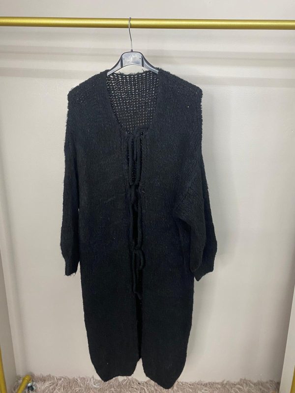 Bow Soft Feel longline Cardigan - Image 2