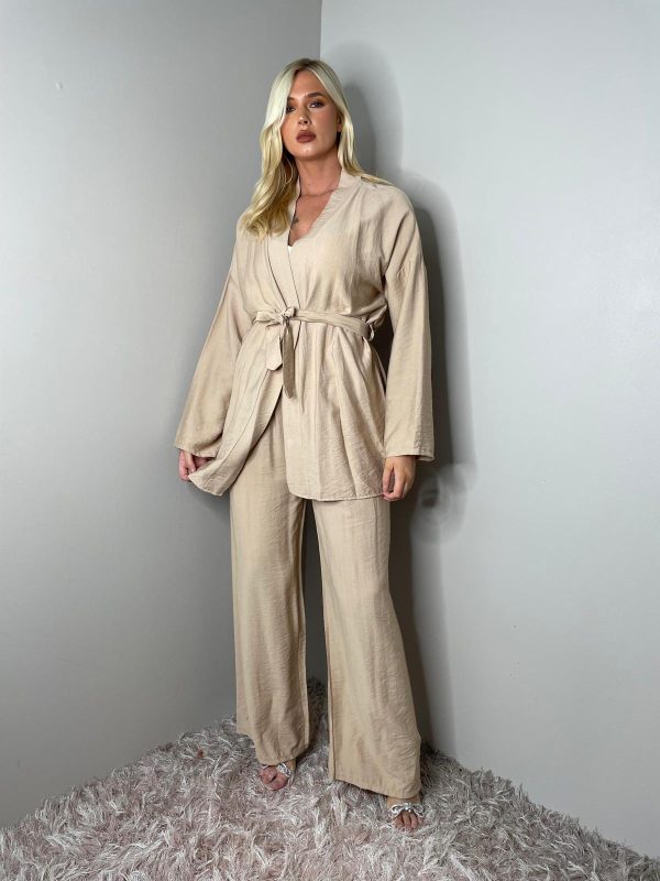 Two Piece tie waist co-ord set - Image 2
